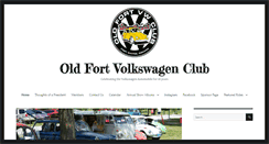 Desktop Screenshot of oldfortvwclub.com